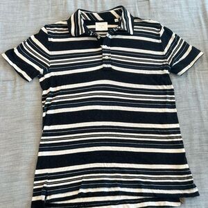 Billy Reid Striped Polo Men’s Size Medium